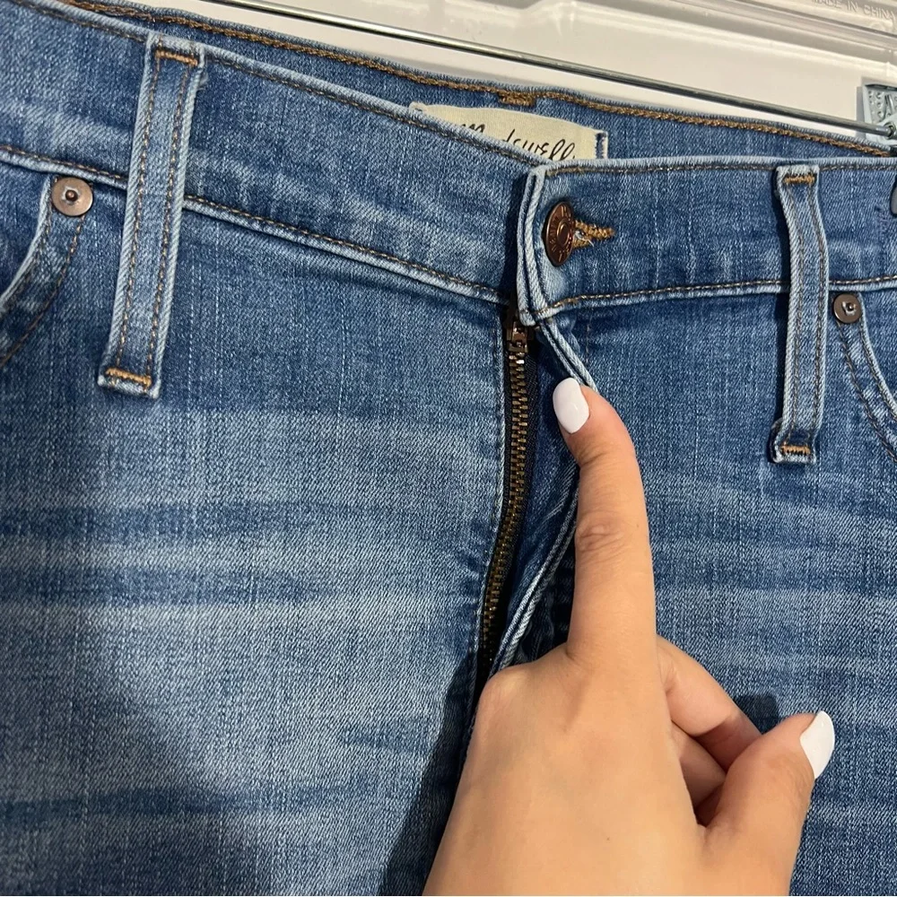 Madewell 11" High-Rise Skinny Jeans in Maricopa Wash Size 34 - Picture 10 of 12